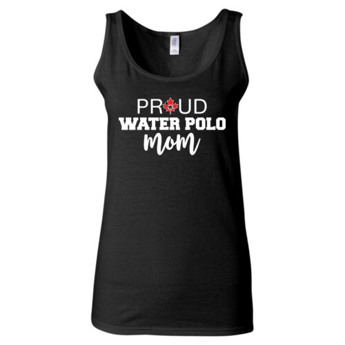 Gildan Women's Proud Mom Printed Tank Top Thumbnail